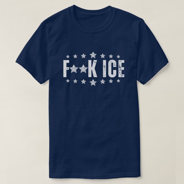 T-shirt F ICE Protest (Design devant)