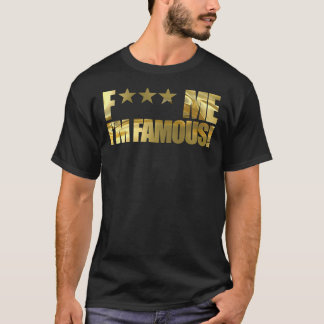 T-shirt F Me I&X27 ; M Famous - Ibiza Party Pacha Gold