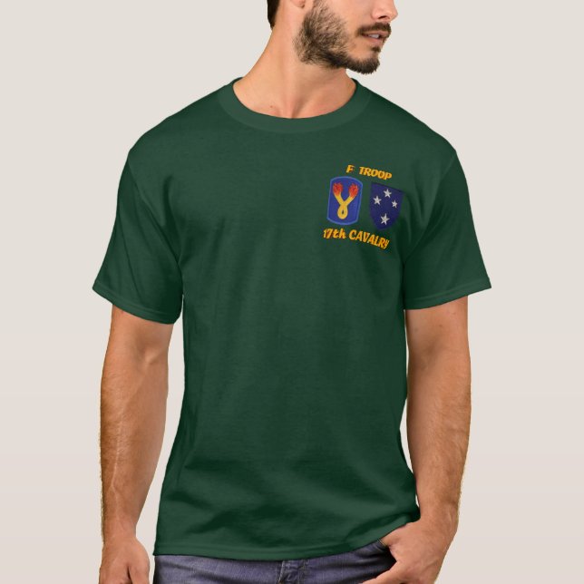 T-shirt F s'assemblent la 17ème chemise de la cavalerie (Devant)