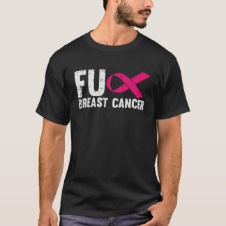 T-shirt F Sensibilisation au cancer du sein Lutte contre l