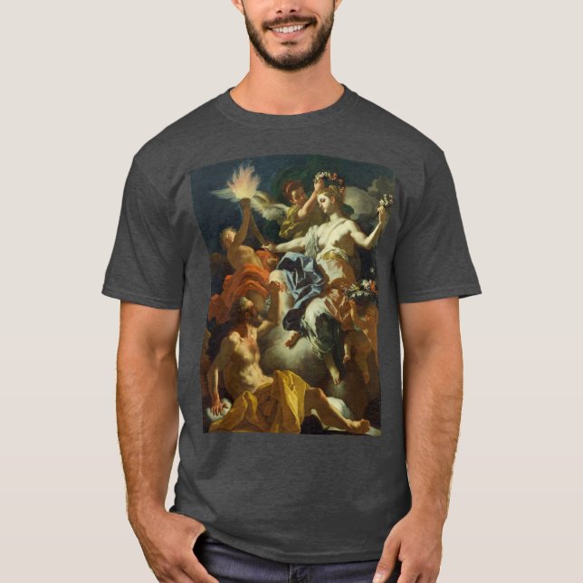 T-shirt F. Solimena - Aurora Taking Leave of Tithonus (Devant)