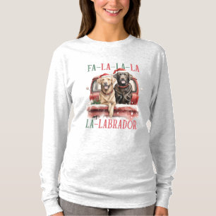 T-shirt FA LA LA LA Labrador
