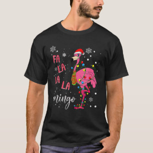 T-shirt Fa La Mingo Santa Hat Noël