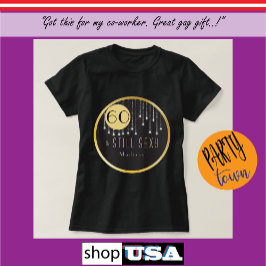 T-shirt Fab 60e anniversaire Cool Fun Black