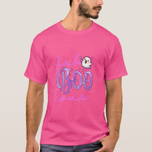 T-shirt Fab Boo Lous Cute Ghost Costume Halloween Femmes G