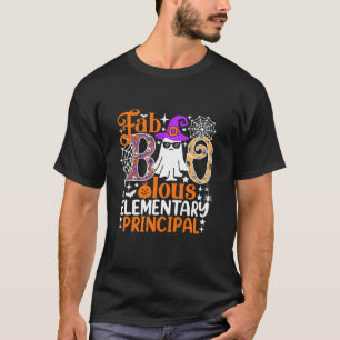 T-shirt Fab Boo Lous Élémentaire Principal Funky Halloween