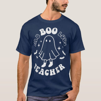 T-shirt Fab Boo Lous Enseignant Drôle Boo Ghost Halloween