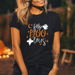 T-shirt fab Boo lous Funny Ghost Womens Halloween