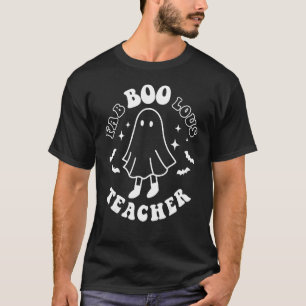 T-shirt Fab Boo Lous Teacher Boo Ghost Halloween Horreur