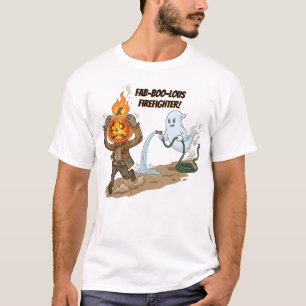 T-shirt Fab-ULEUX Pompiers Halloween
