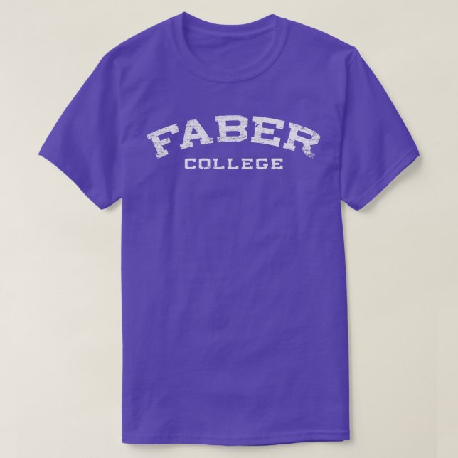 T-shirt Faber College (Design devant)