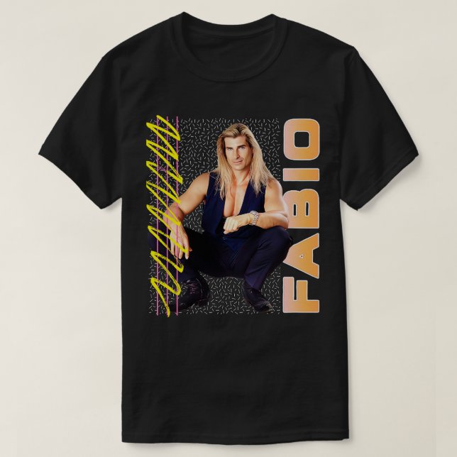 T-shirt Fabio 90s esthétique (Design devant)