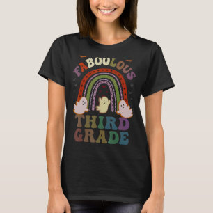 T-shirt FaBOOlous 3E NIVEAU DE L'ENSEIGNANT Costume Voici 