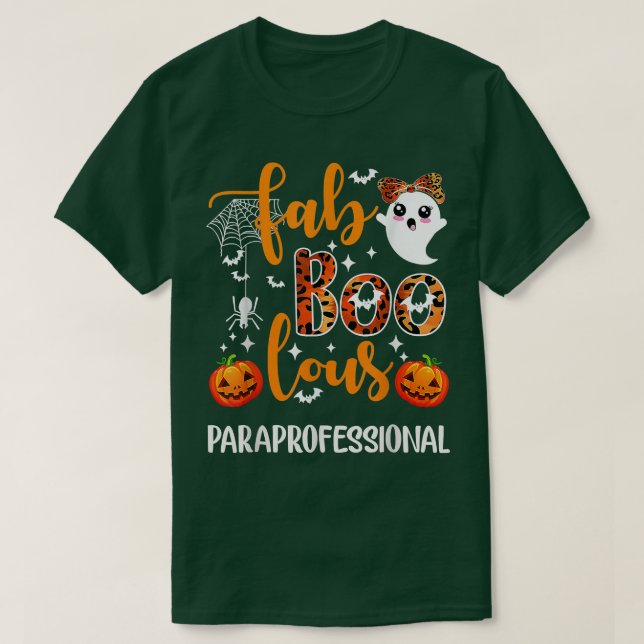 T-shirt Faboolous Paraprofessional Funny Para Squad Happy  (Design devant)