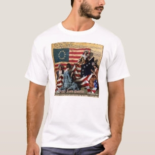 T-shirt Fabricant 1776 de Betsy Ross du ęr drapeau des US