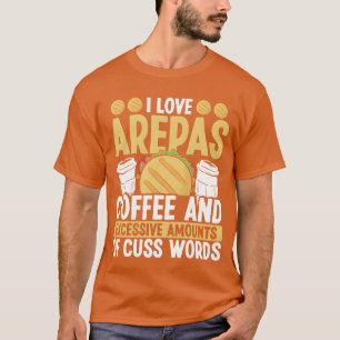 T-shirt Fabricant de Arepas de nourriture colombienne Amat