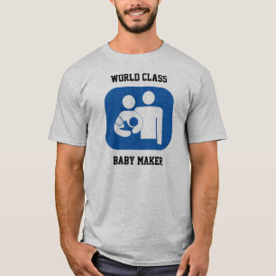T-shirt Fabricant de bébé de classe du monde