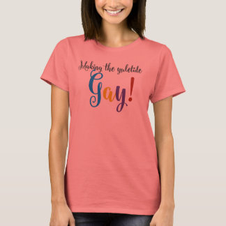 T-shirt Fabrication de l'homosexuel de Noël !