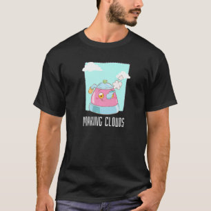 T-shirt Fabrication de nuages Teapot Kettle Steam