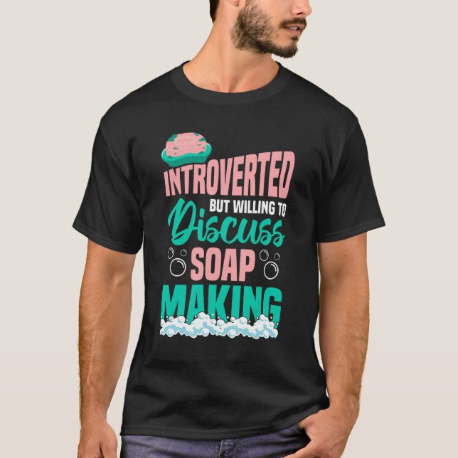 T-shirt Fabrication de savon 1 (Devant)