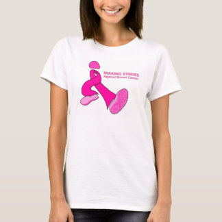 T-shirt Fabrication des pas contre le cancer du sein