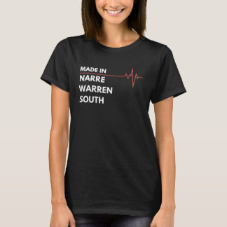 T-shirt Fabriqué à Narre Warren South Australie Ville de n