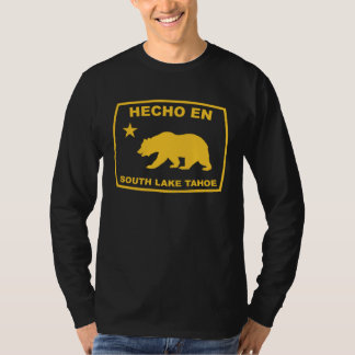 T-shirt Fabriqué à South Lake Tahoe République de Californ
