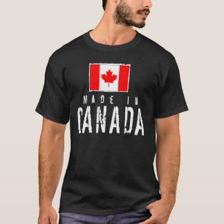 T-shirt Fabriqué au Canada - obscurité