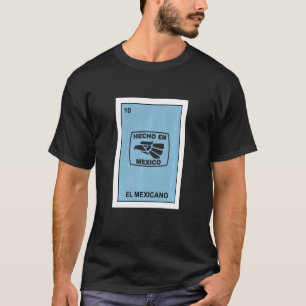 T-shirt Fabriqué au Mexique  Aigle Aztèque Lotterie Mexica