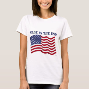 T-SHIRT FABRIQUÉ AUX ÉTATS-UNIS!