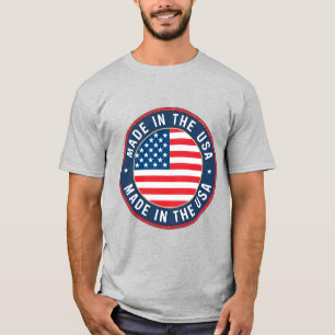 T-shirt Fabriqué aux Etats-Unis