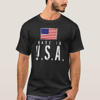 T-shirt Fabriqué aux Etats-Unis - obscurité