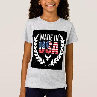 T-Shirt Fabriqué aux USA filles
