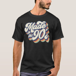 T-shirt Fabriqué Dans Les Années 90 Retro Funny Vintage 19
