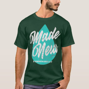 T-shirt Fabriqué de nouvelles Écritures Baptistes Verse Ch