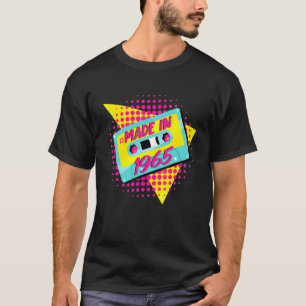 T-shirt Fabriqué En 1965 57e anniversaire 80s 90s 1990s 19