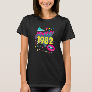 T-shirt Fabriqué En 1982 40e anniversaire 80s 90s 1990s 19