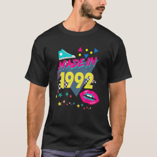 T-shirt Fabriqué En 1992 30e anniversaire 80s 90s 1990s 19