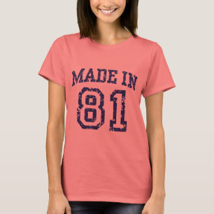 T-shirt Fabriqué en 81