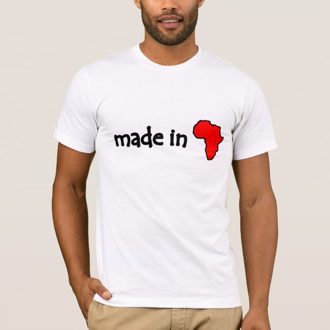 T-shirt Fabriqué en Afrique (Devant)