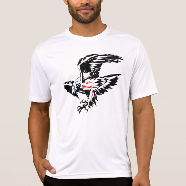 T-shirt Fabriqué en Amérique Eagle (Devant)
