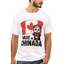 Fabriqué en Chinada Panda - Chinois Canadien
