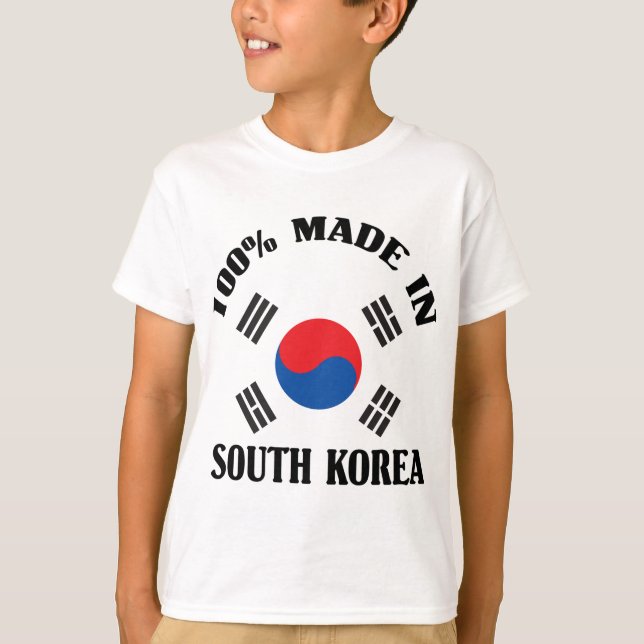 T-shirt Fabriqué en Corée du Sud (Devant)