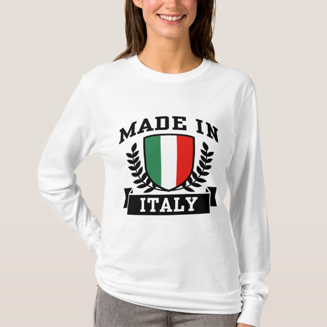 T-shirt Fabriqué en Italie (Devant)