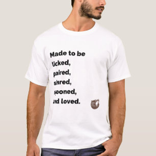 T-shirt Fabriqué Pour Être - Style Léger
