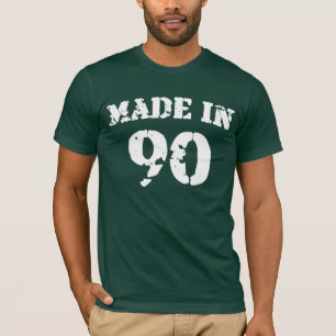 T-shirt Fabriquée En 1990
