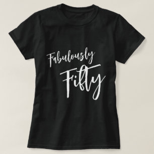 T-shirt Fabulement Cinquante Personnalisé