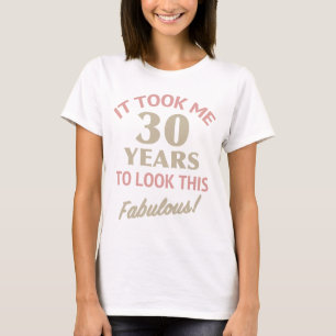 T-shirt Fabuleux 30e anniversaire