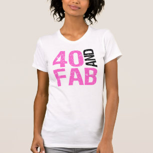 T-shirt Fabuleux 40e anniversaire