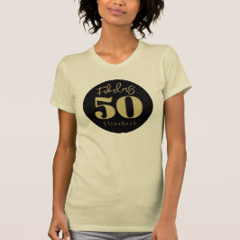 T-shirt Fabuleux 50 Gold Anniversaire